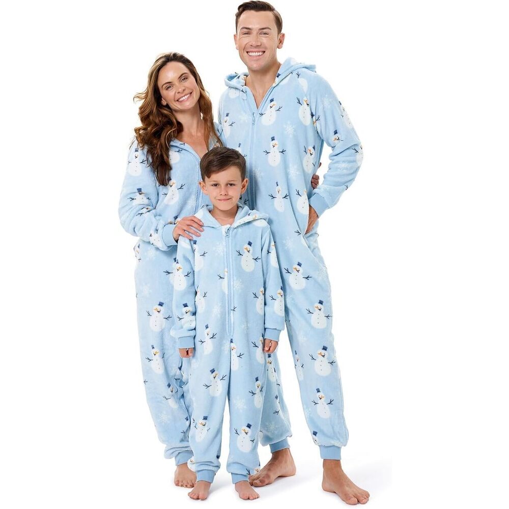 6602 Big Softy Family Christmas Onesies - Kids & Adult Pajamas - Cool